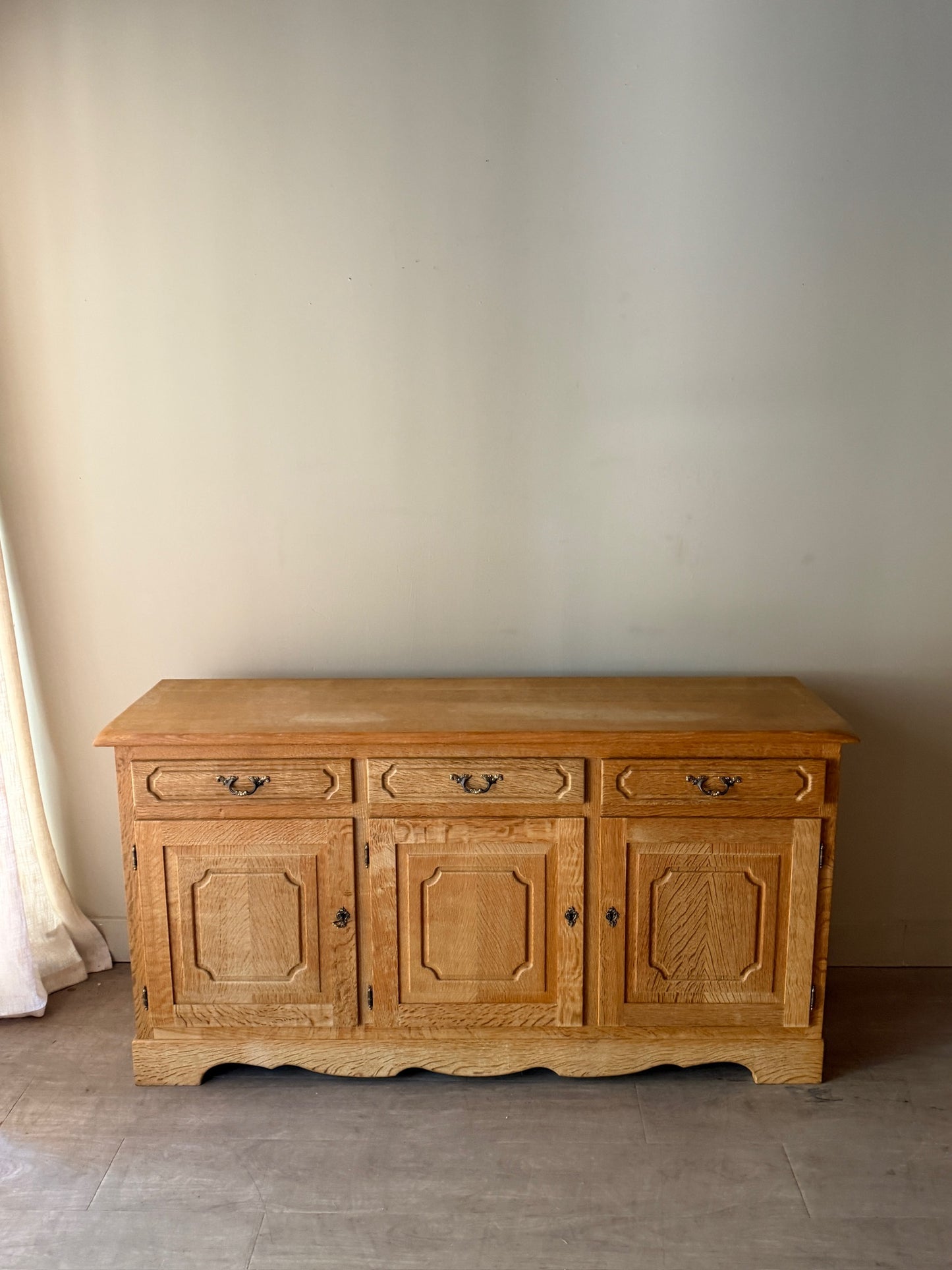 Danish oak sideboard