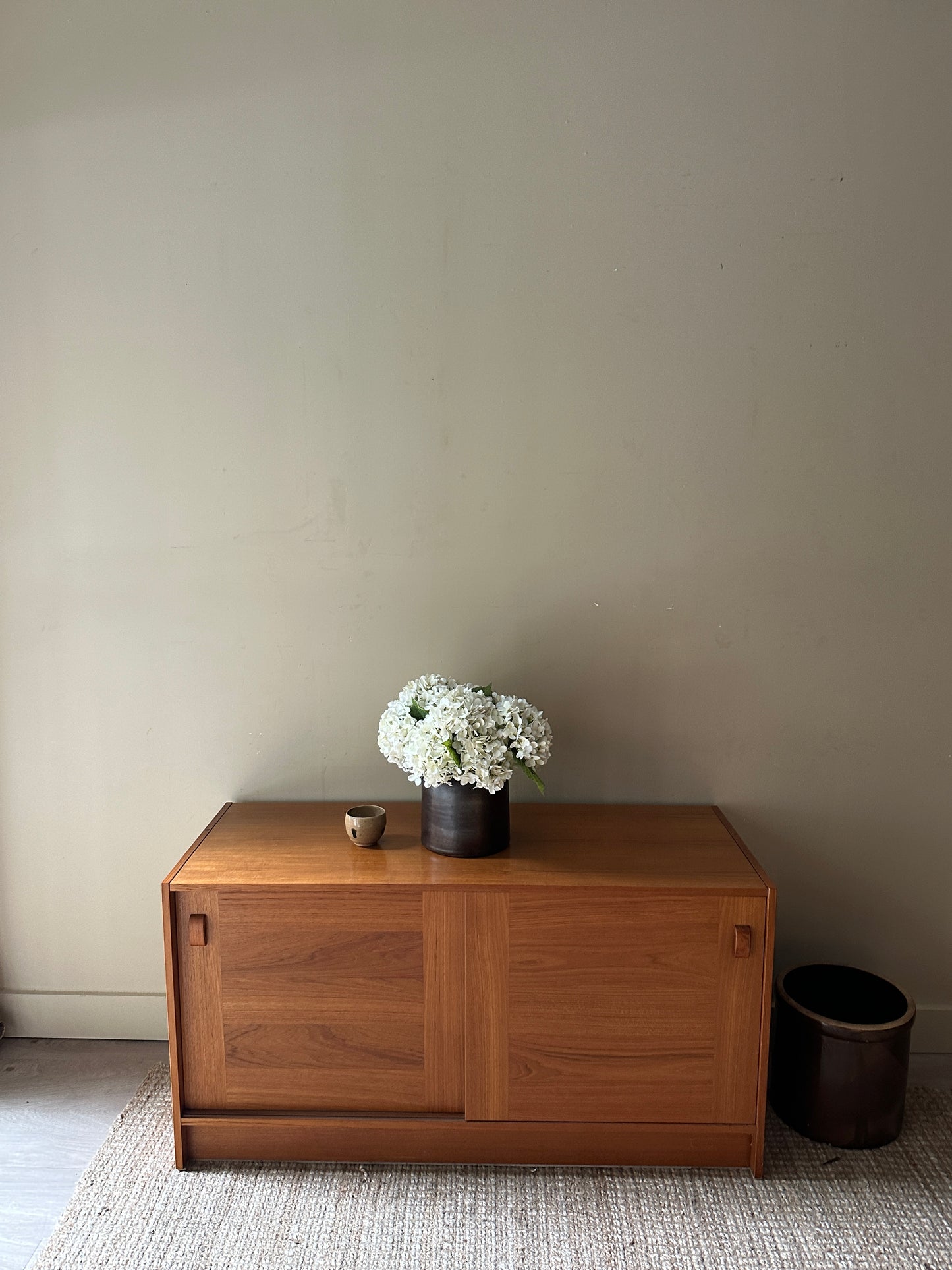 Teak console