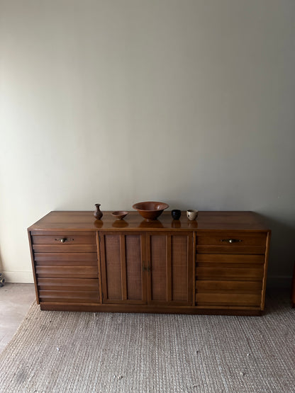 Walnut credenza