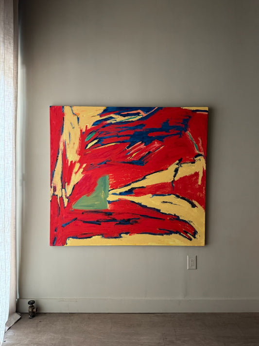 Abstract painting by Ivan Liberman