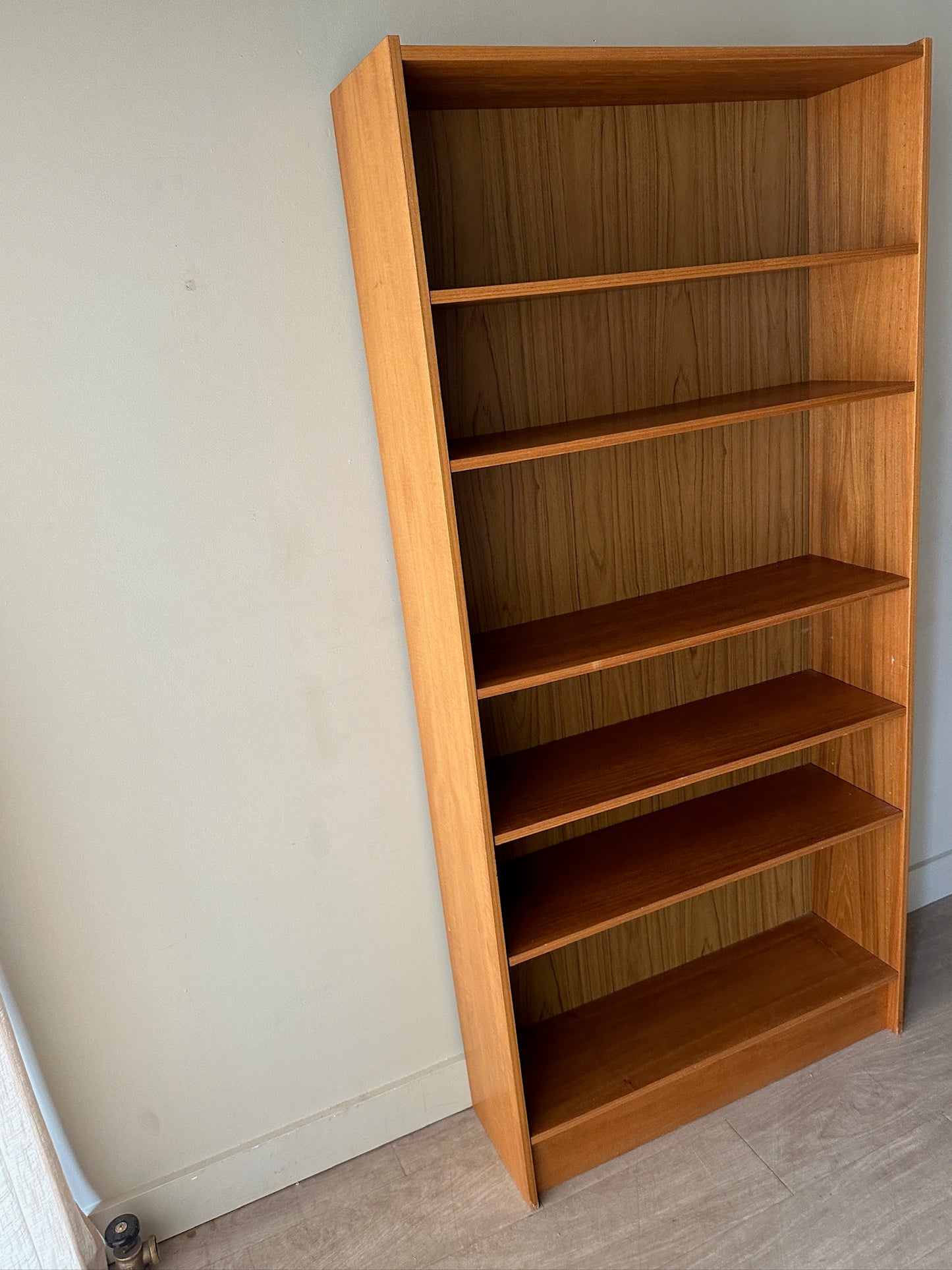Teak bookshelf