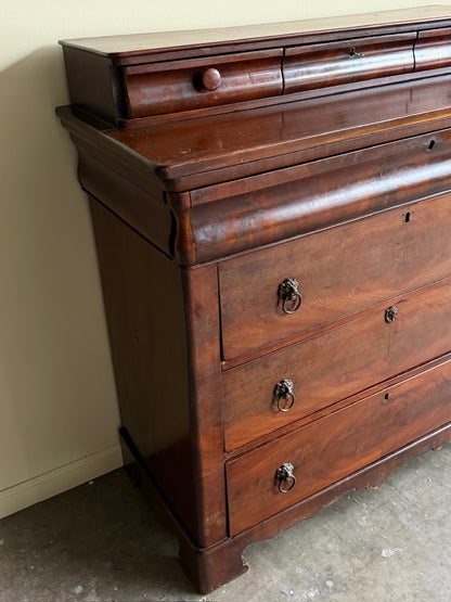 Empire mahogany dresser