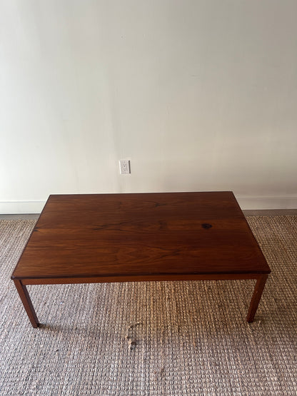 Rosewood coffee table