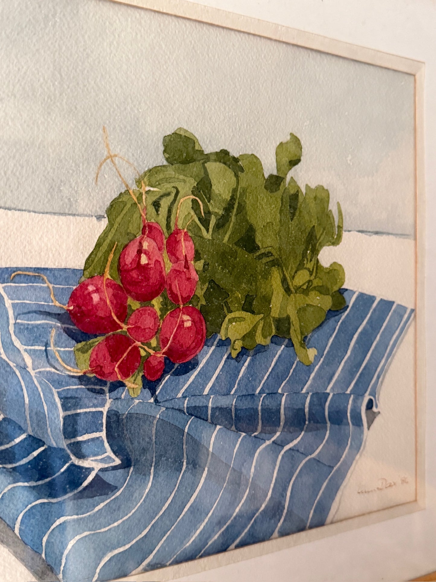 American kitchen still life. Signed 1984.