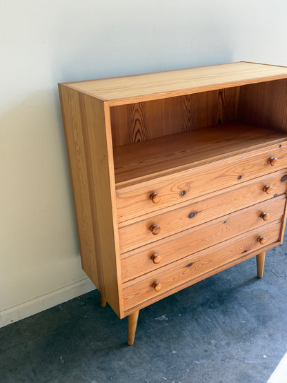 Swedish pine dresser with shelf