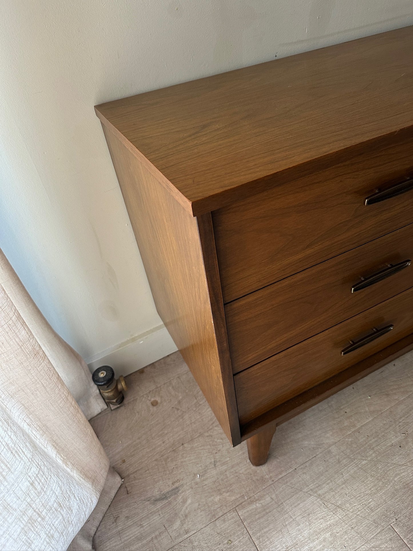 Walnut credenza