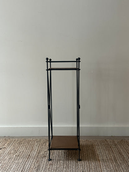 Wrought iron plant stand