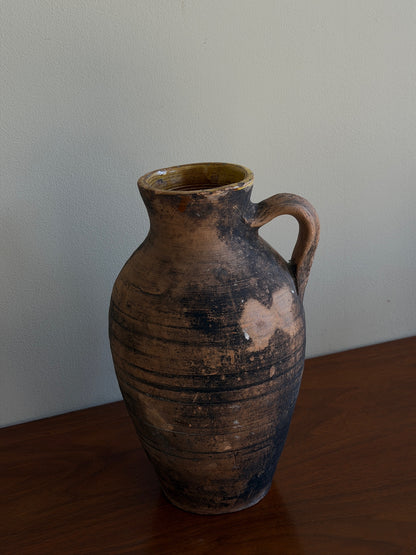 Earthenware pitcher