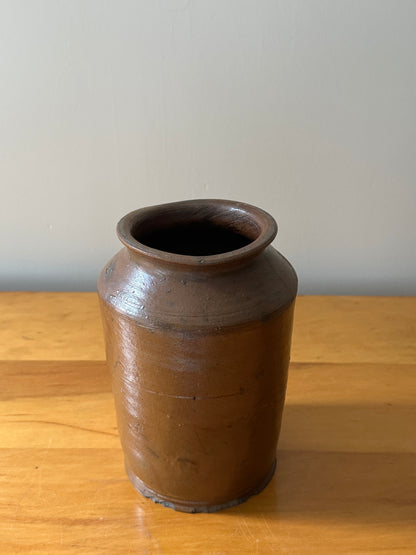 Brown vase