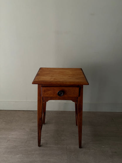 Maple side table