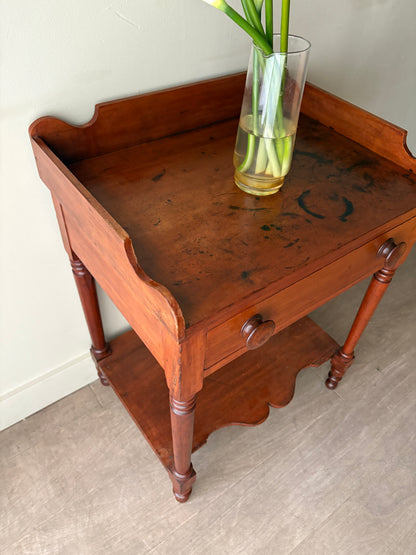 Pennsylvania Sheraton cherry washstand
