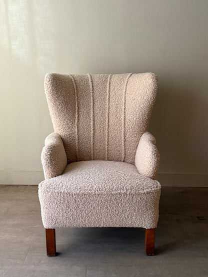 1940s Danish lounge chair