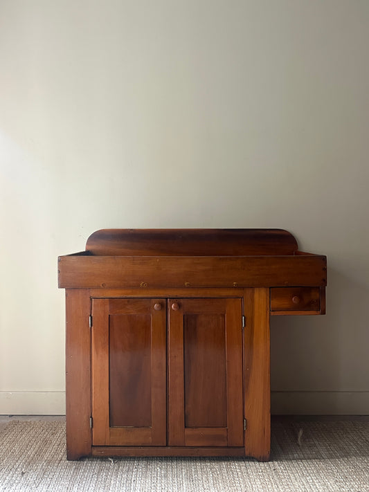Pine dry sink