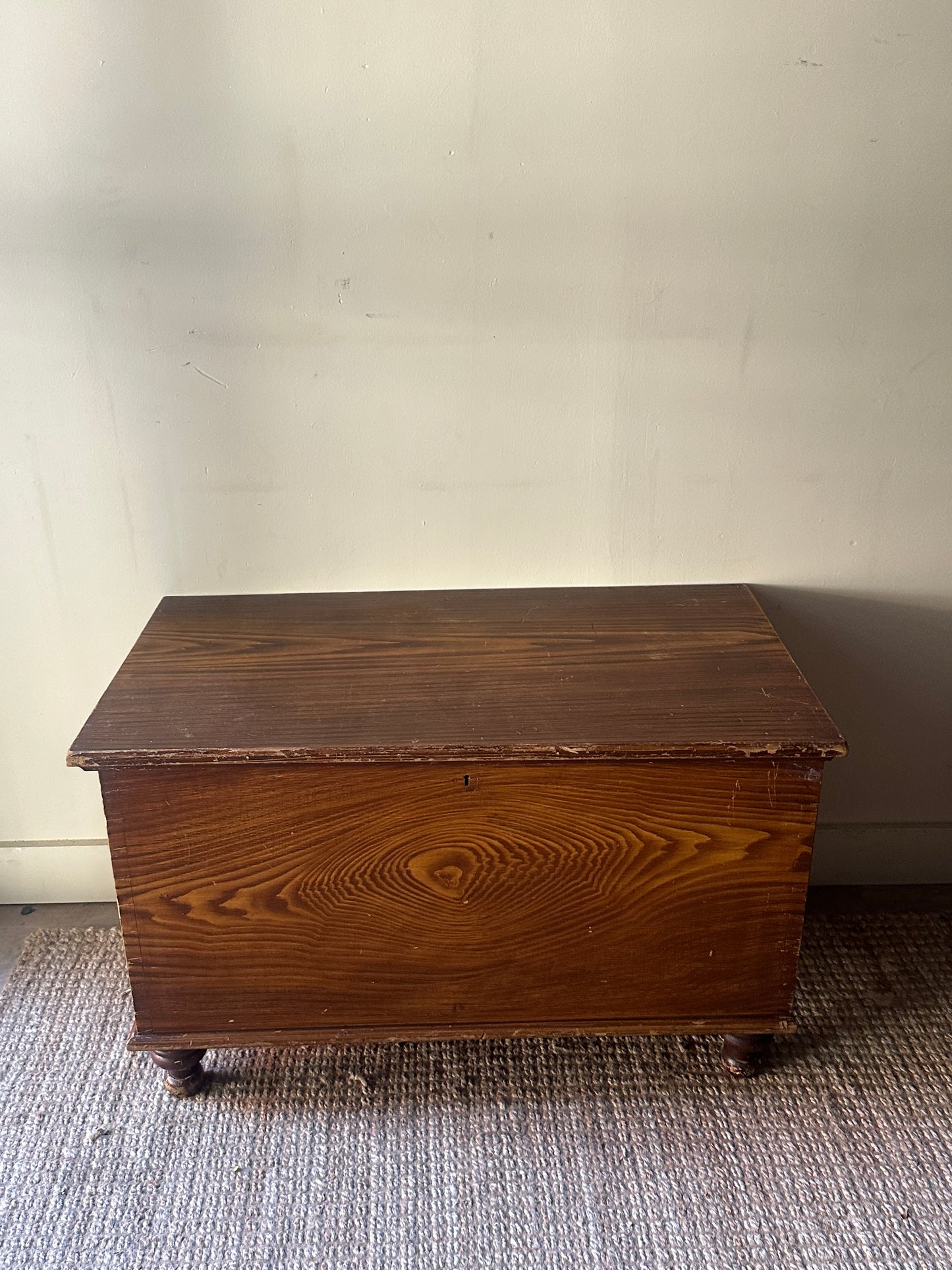 Grain painted chest