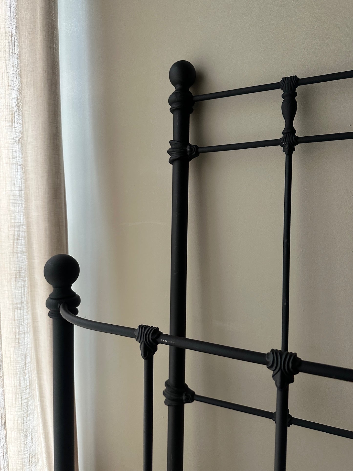 Wrought Iron King Bed Frame