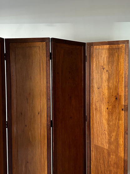 Large maple room divider