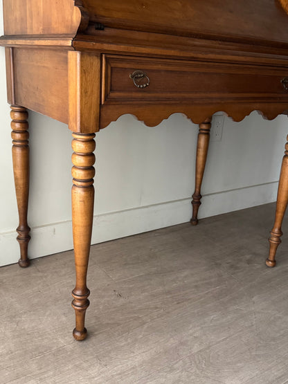 Maple secretary desk