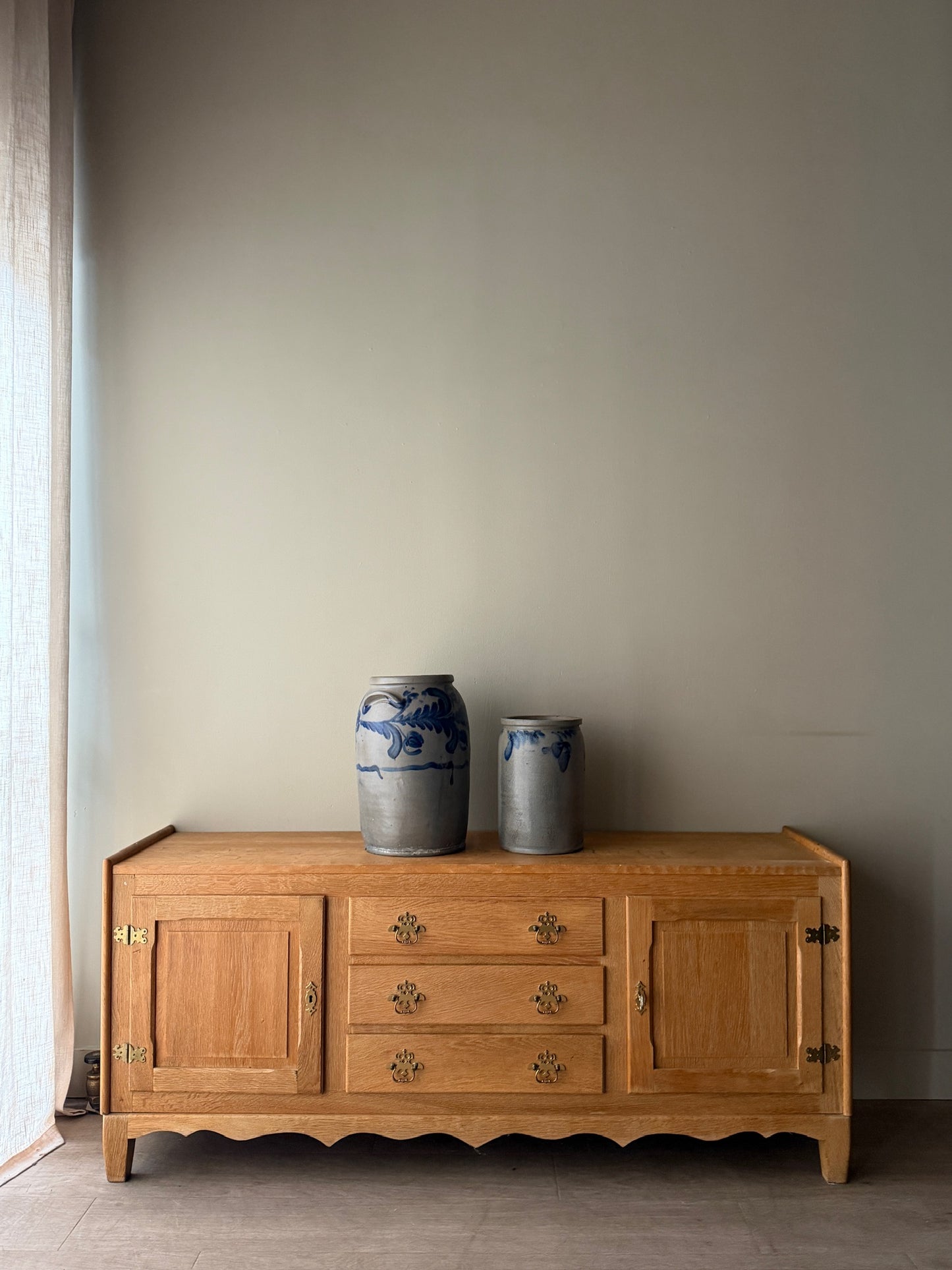 Danish oak sideboard