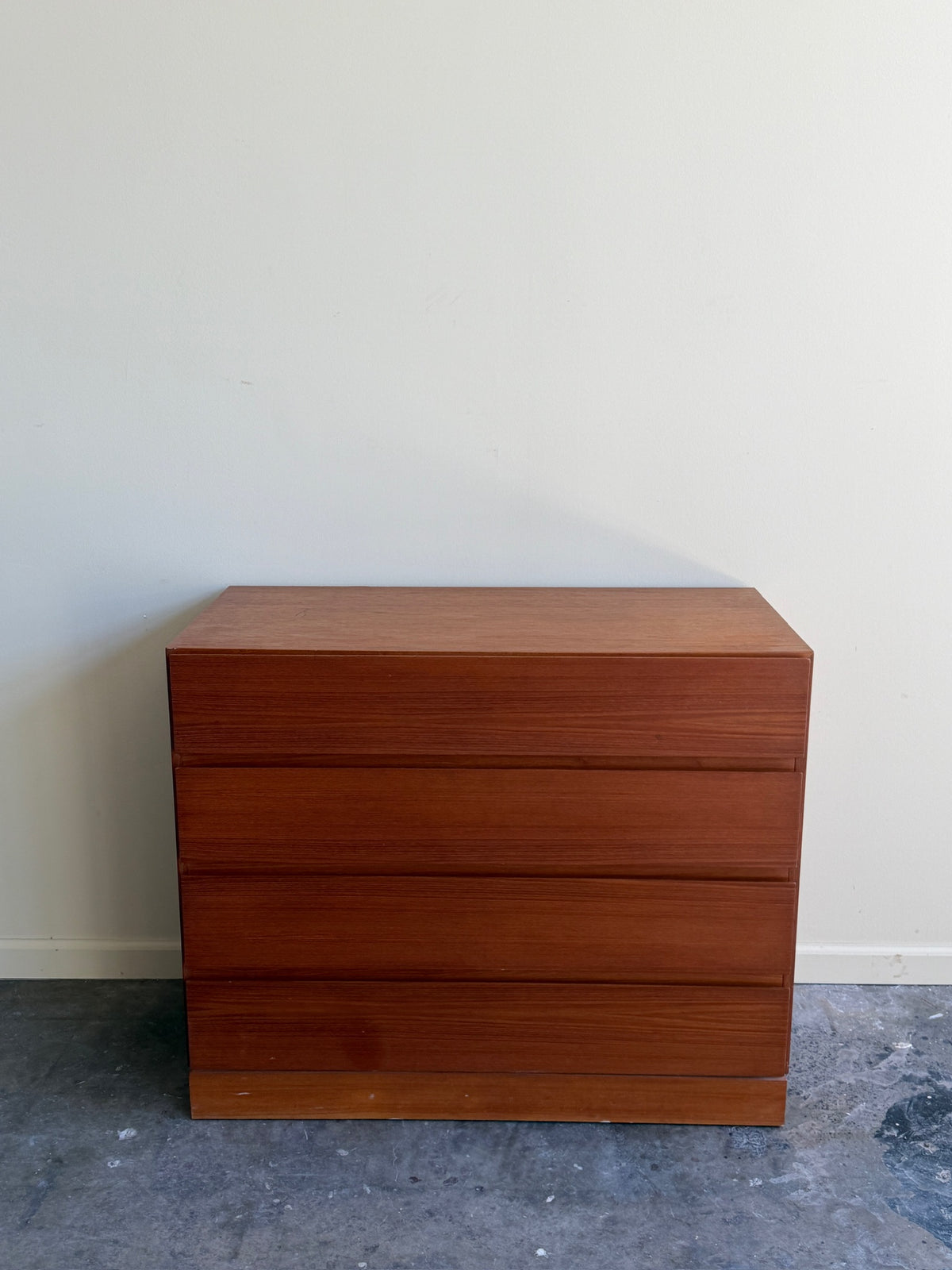 Arne Wahl Iversen for Vinde Mobelfabrik Danish teak bachelor’s chest