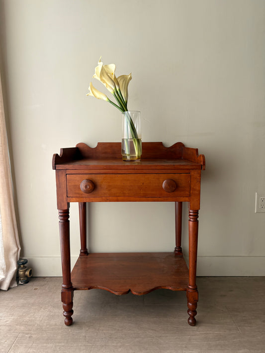 Pennsylvania Sheraton cherry washstand