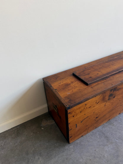 Pine tool chest