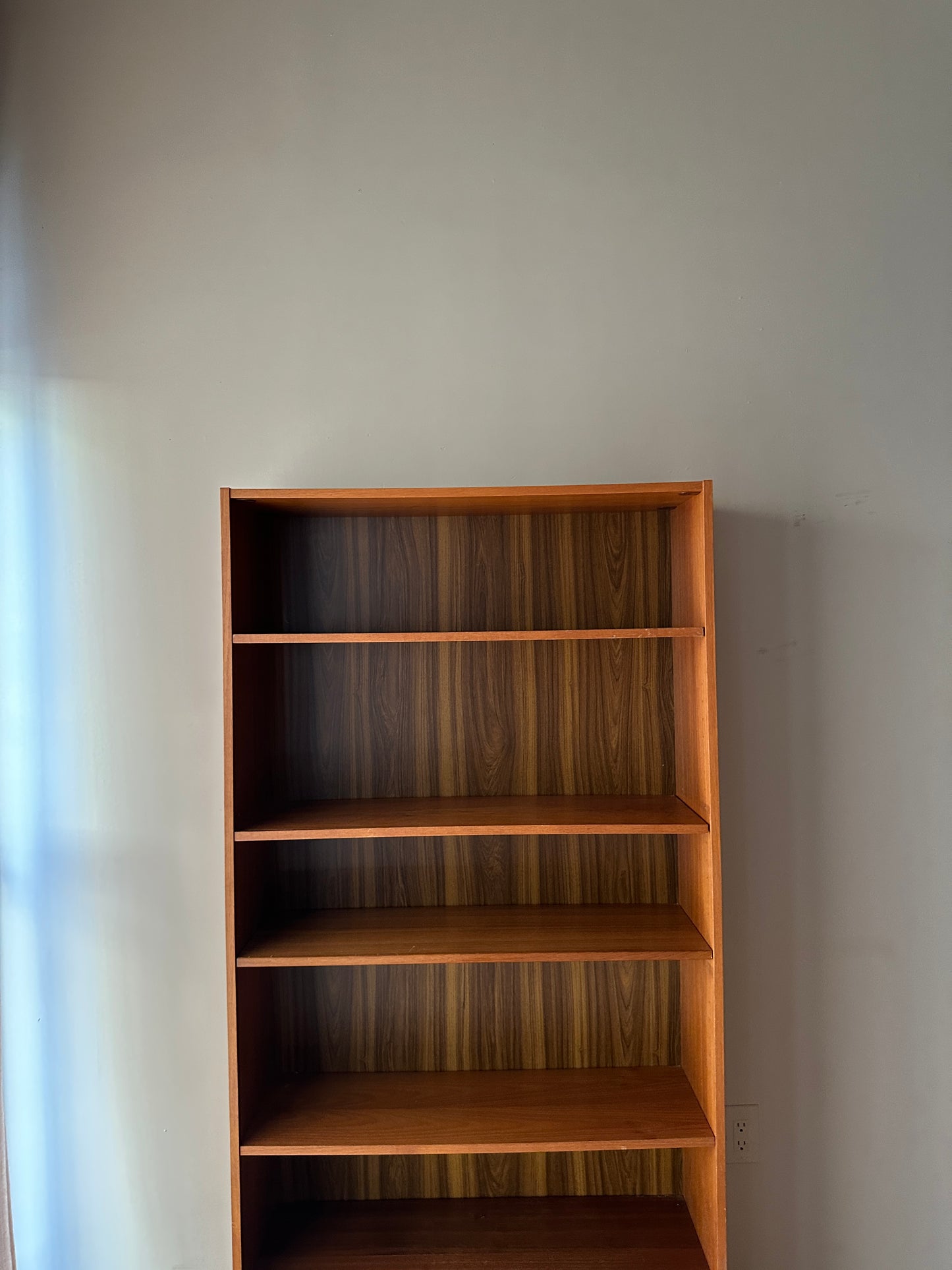 Teak bookshelf