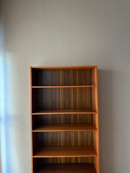 Teak bookshelf