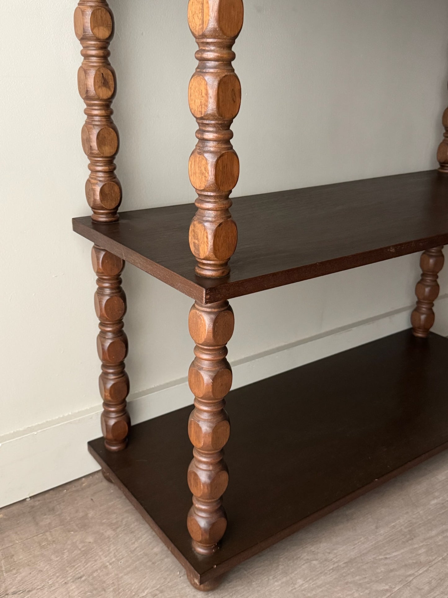 Oak etagere