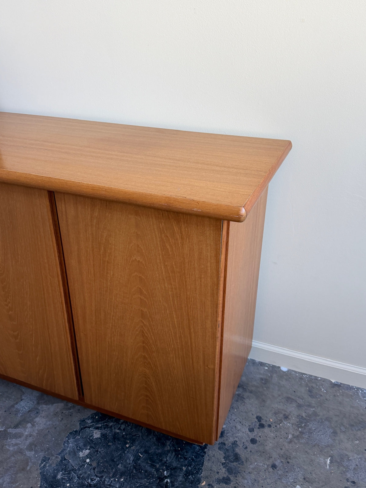 Scandinavian teak credenza