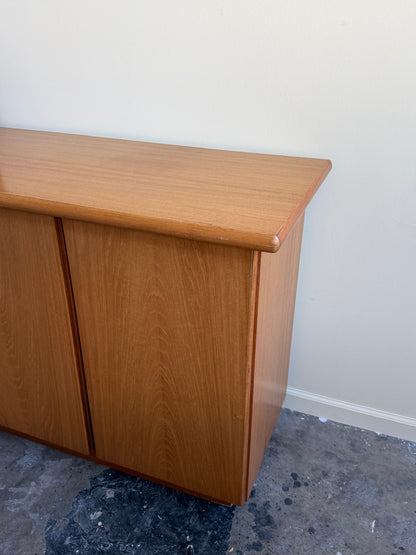 Scandinavian teak credenza