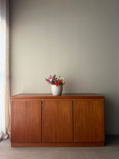 Danish teak credenza