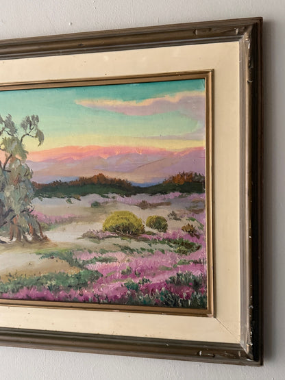 American Western landscape. Unsigned.