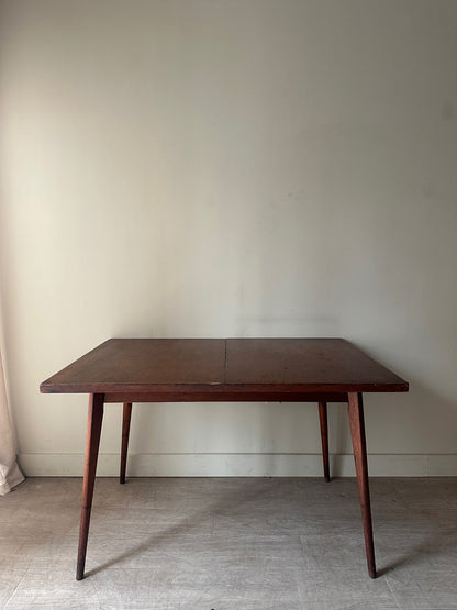 Walnut dining table with extensions
