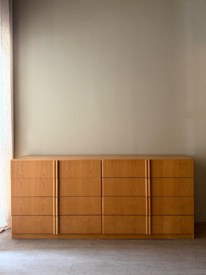 Nordisk Andels-Eksport Danish oak 10 drawer dresser
