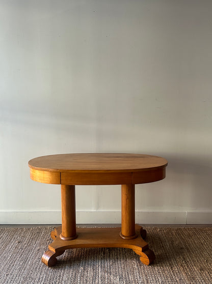 Maple console table