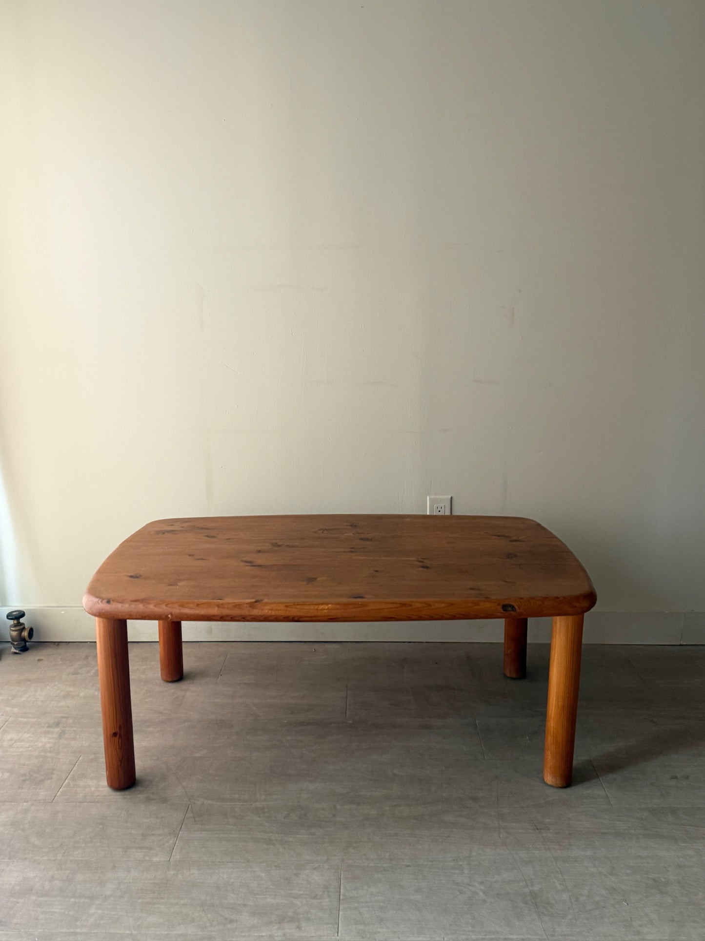 Danish pine coffee table