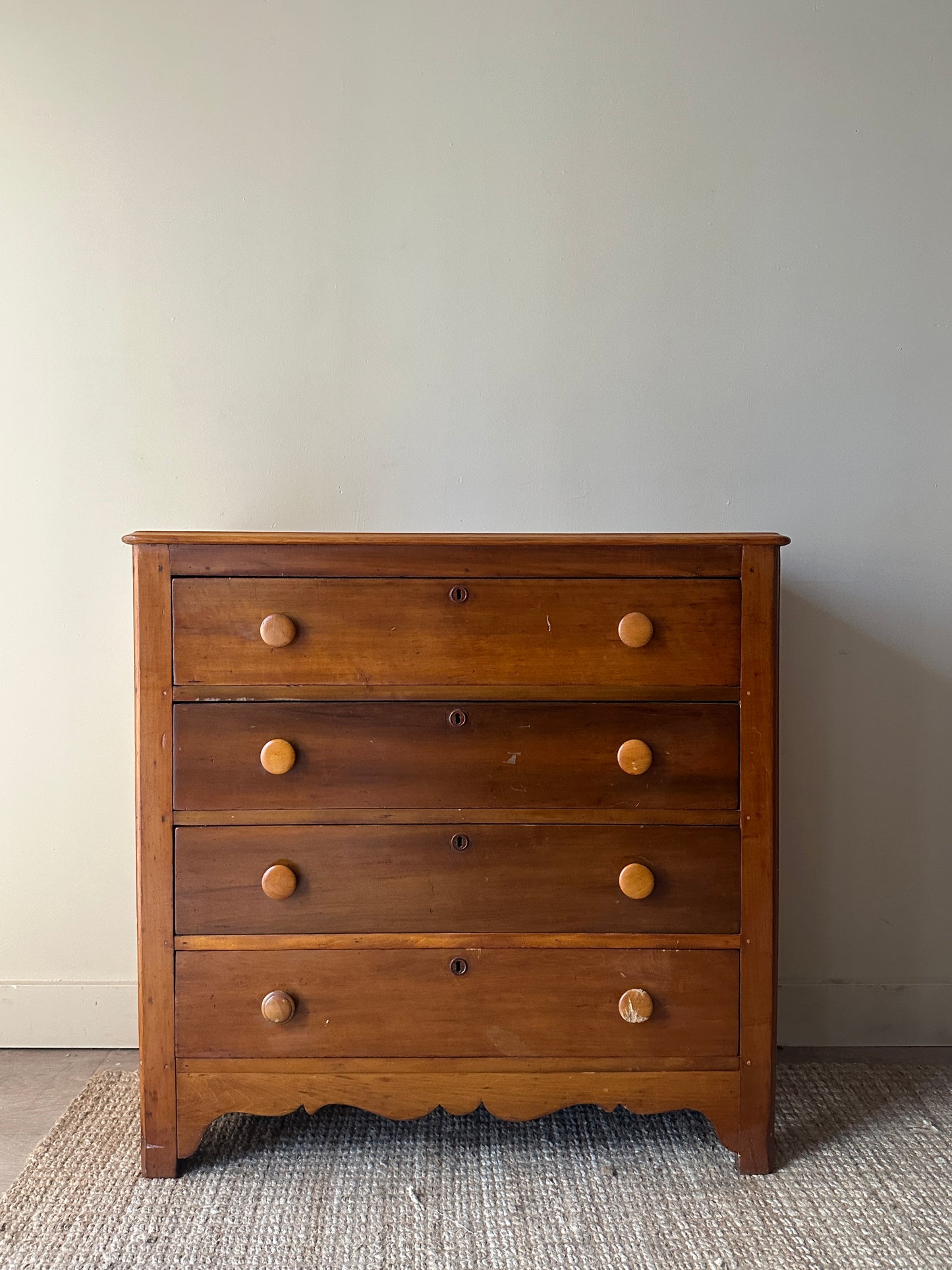 Light pine dresser