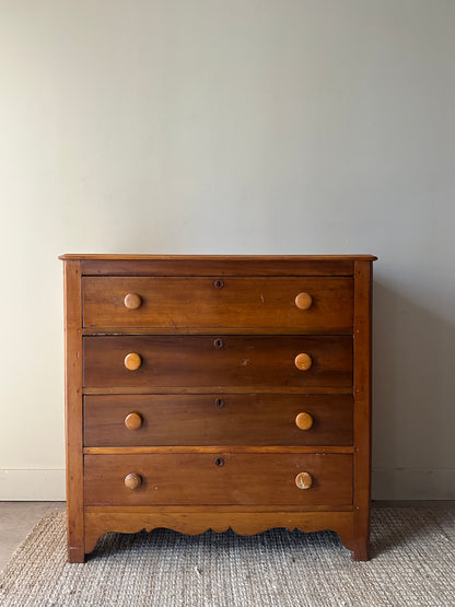 Light pine dresser