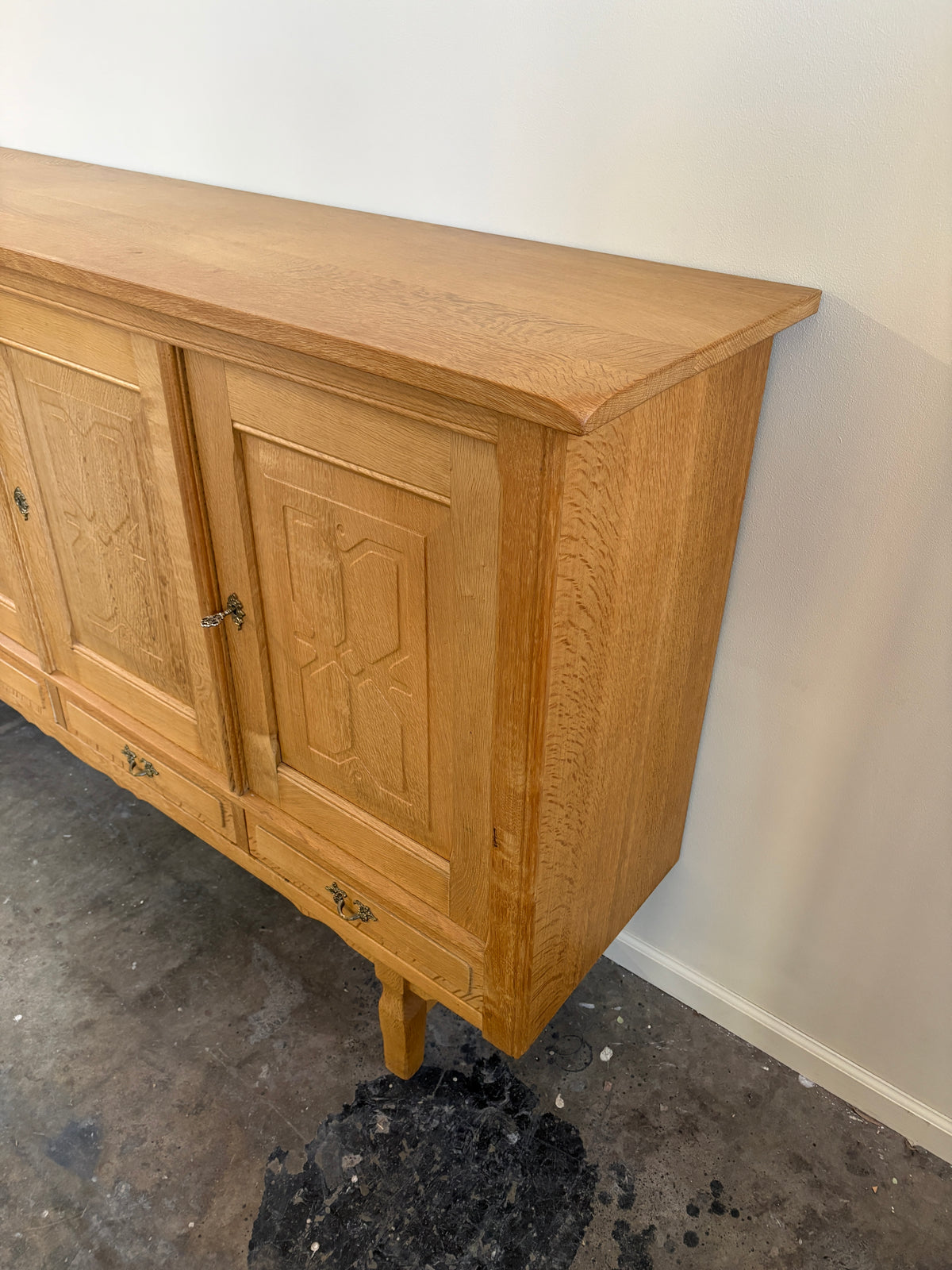 Danish oak sideboard