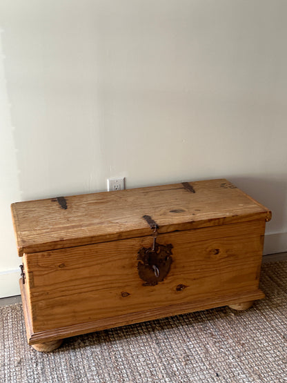 Spanish colonial pine chest