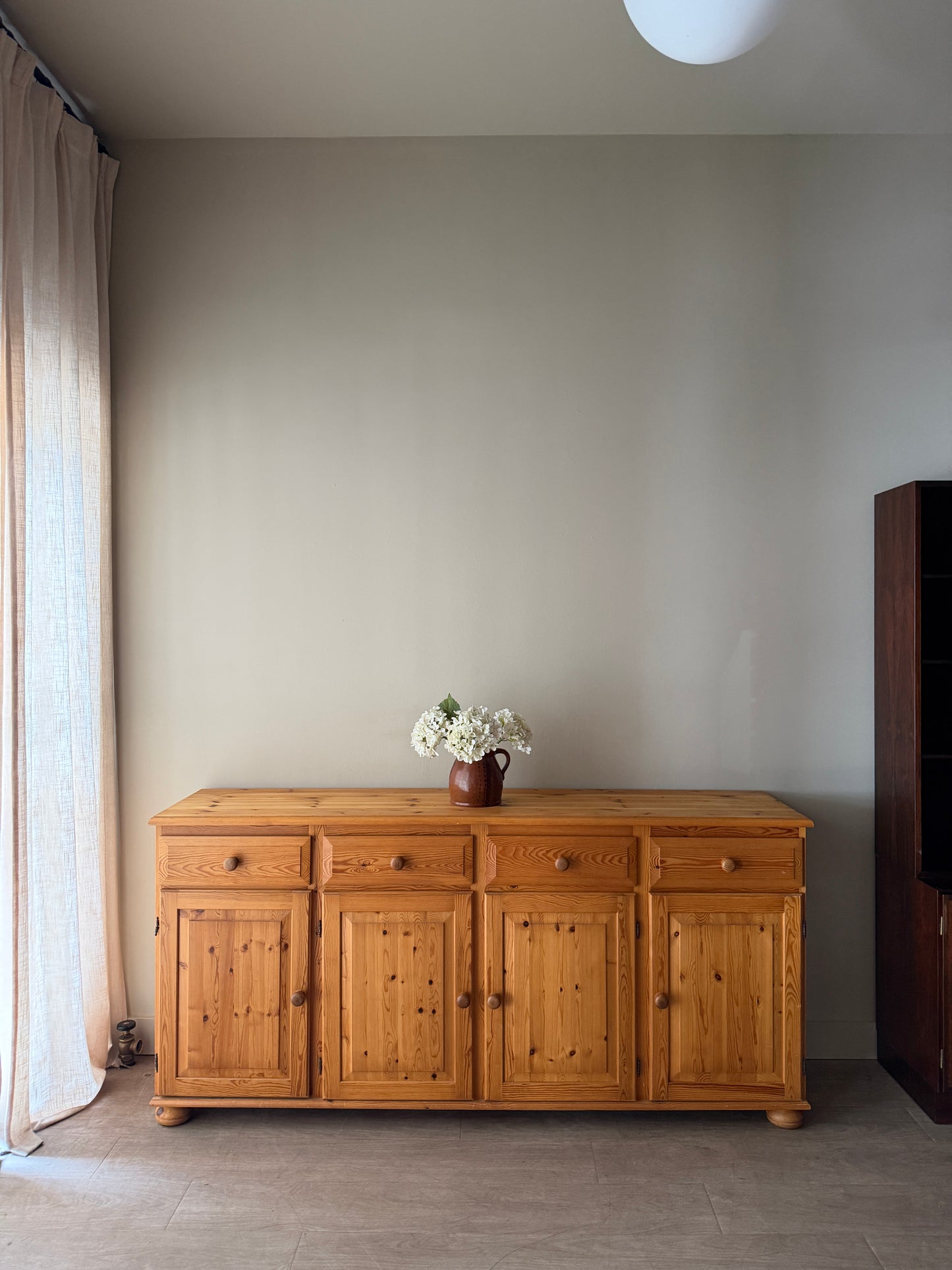 Scandinavian pine sideboard