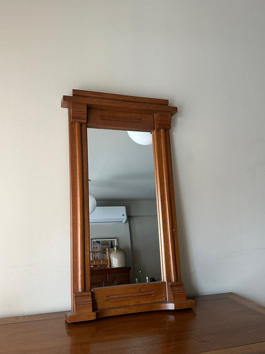 German oak mirror