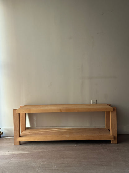 Oak coffee table