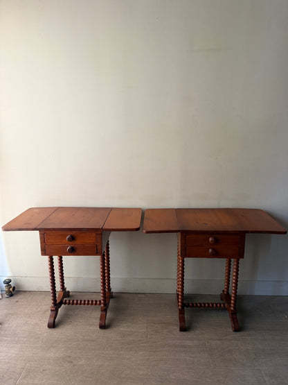 Pine side tables. Sold individually.