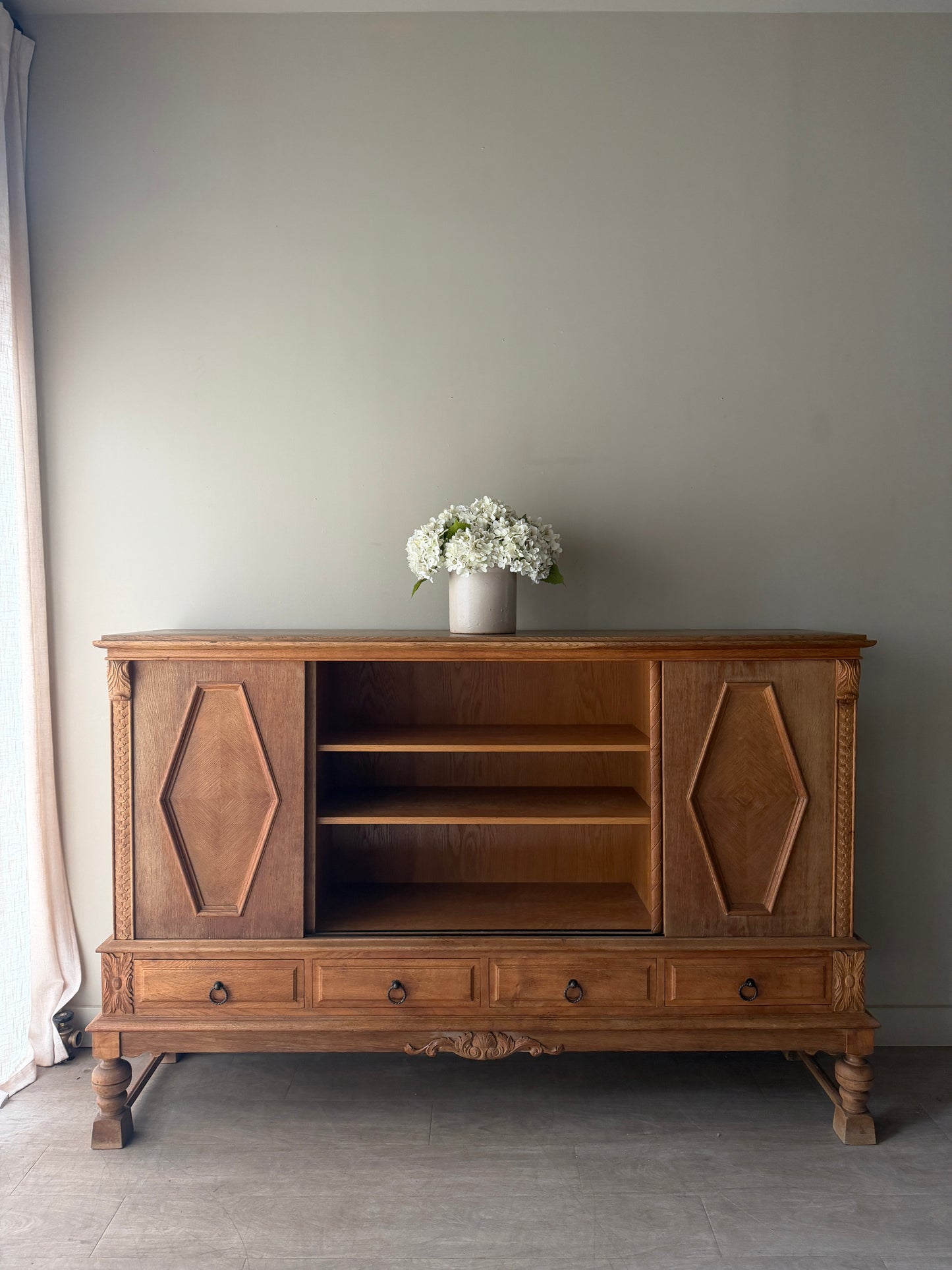 Danish Henning oak sideboard