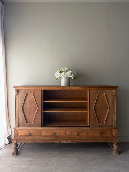 Danish Henning oak sideboard