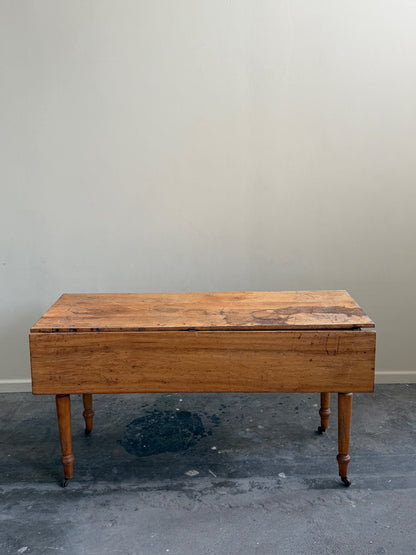 Sheraton pine drop leaf table
