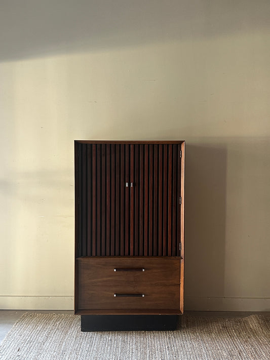Lane walnut dresser