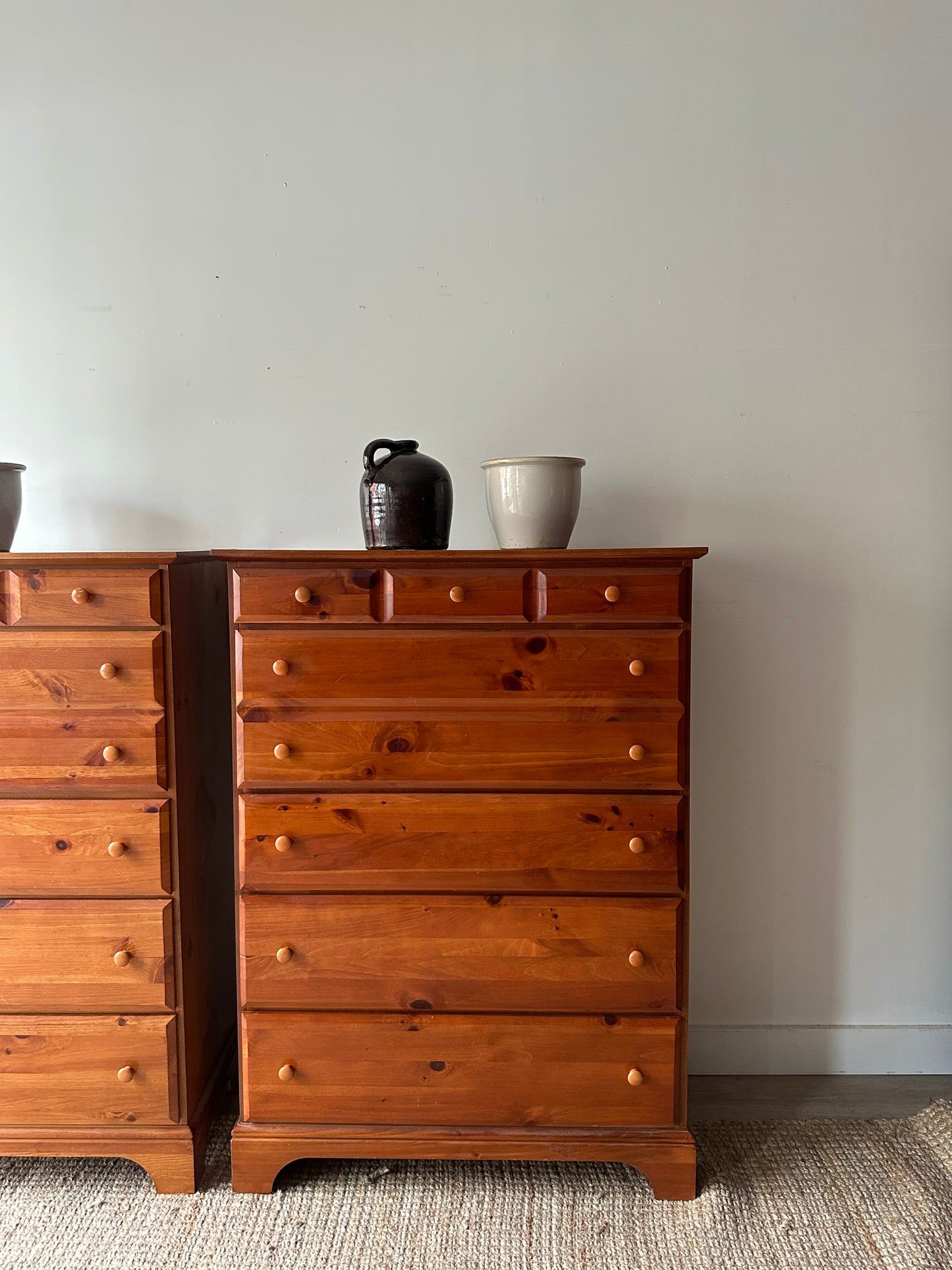Pine dresser left