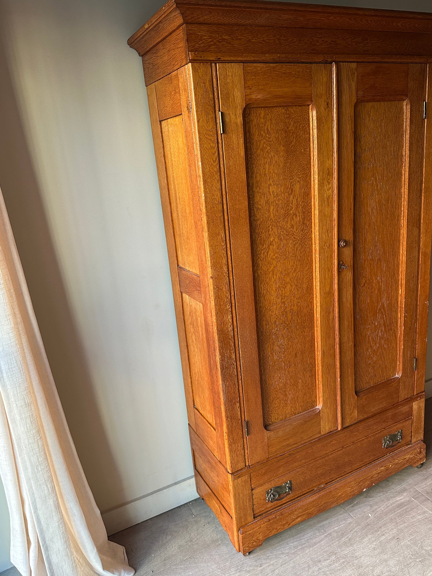 Oak armoire